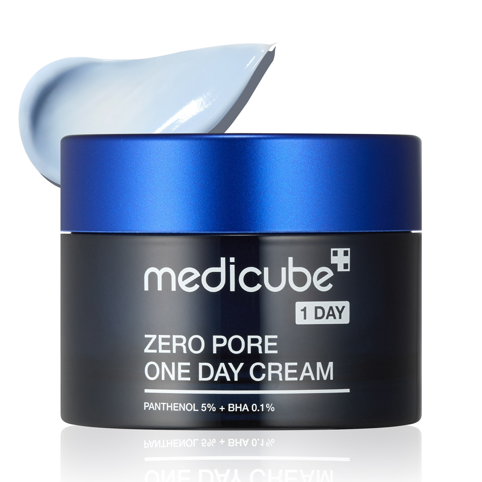 Zero Pore One-day Cream from the ZERO LINE by SHOPIFY_ME, showing smooth, lightweight cream in a sleek jar.