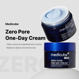 Zero Pore One-day Cream from SHOPIFY_ME Zero Line Pore Care, featuring a smooth, lightweight cream in a sleek jar.