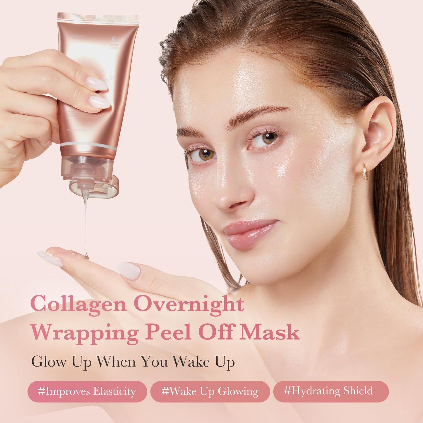 Collagen Night Wrapping Mask - SKINZA