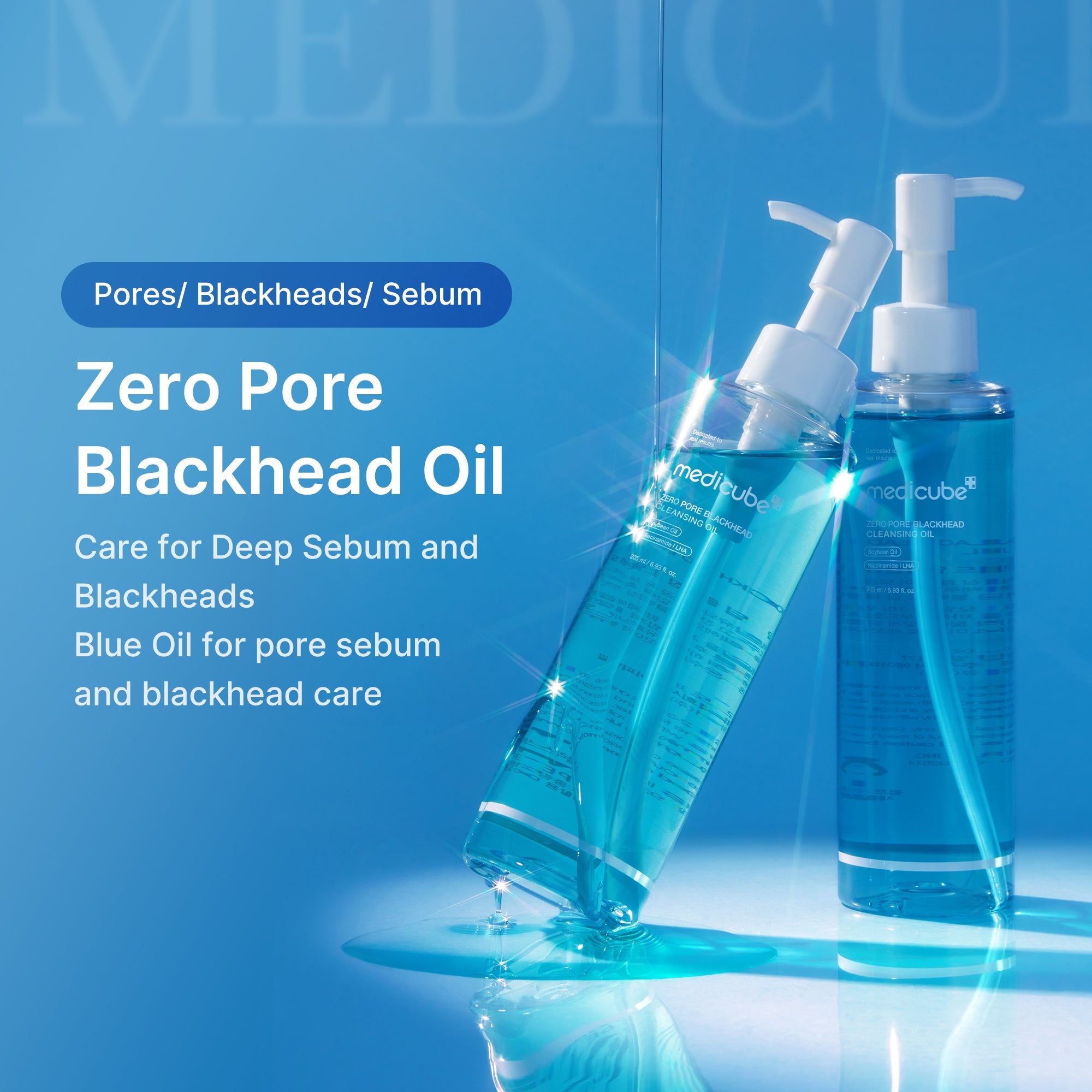 Zero Pore Blackhead Deep Cleansing Oil - SKINZA