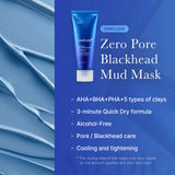 Zero Pore Blackhead Mud Mask - SKINZA