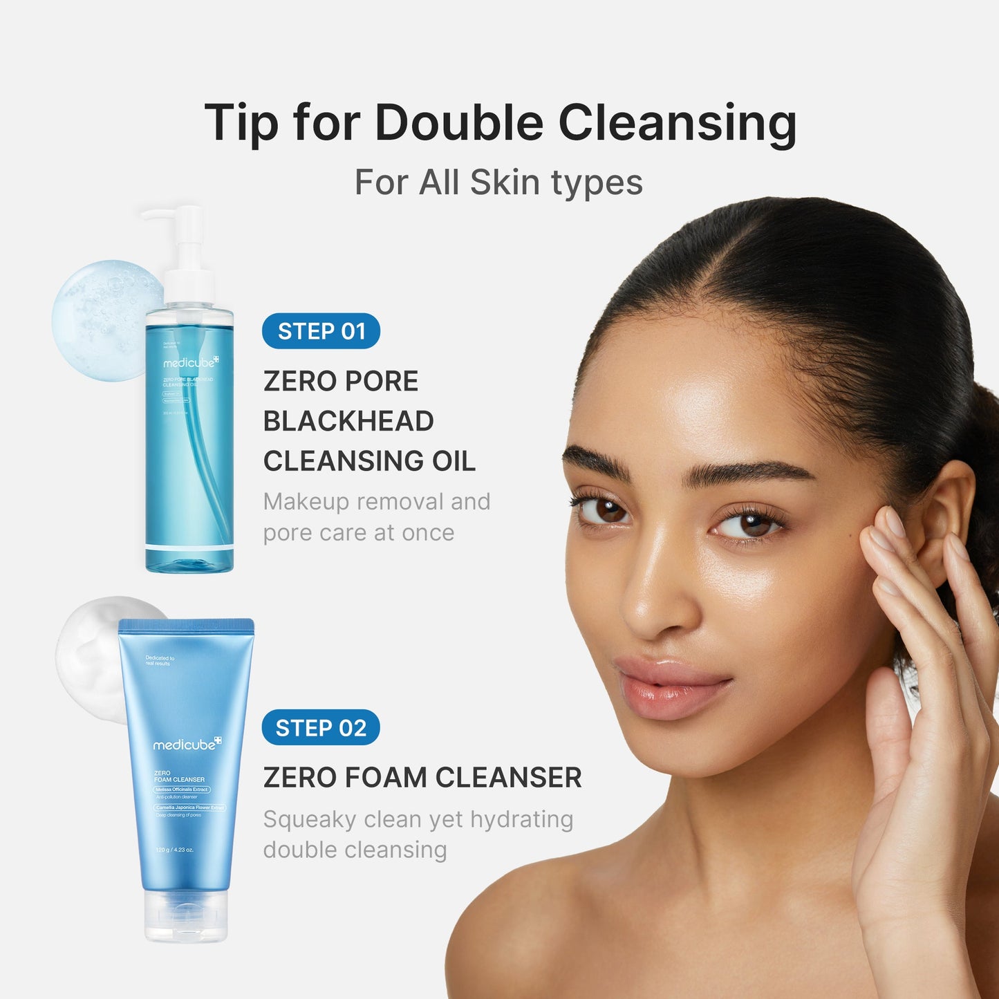 Zero Pore Blackhead Deep Cleansing Oil - SKINZA