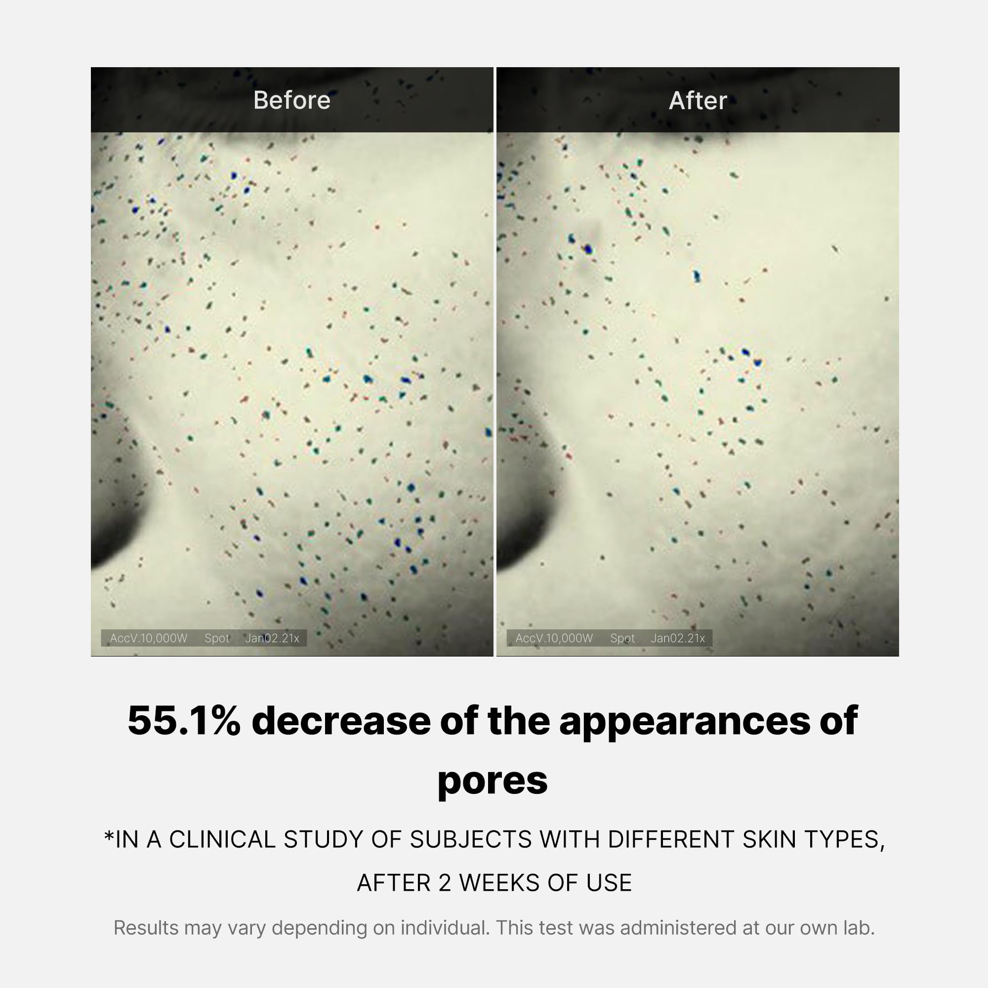 Zero Pore One-day Cream from SHOPIFY_ME's ZERO LINE pore care collection, featuring smooth, lightweight texture for clear skin.