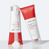 Red Clear Capsule Body Lotion from Shopify_ME's RED LINE Acne Care range, showing the sleek red packaging with capsules.