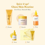 Medicube Kojic Acid Turmeric Face Pads in a container, showing the textured toner pads for skin brightening and exfoliation.