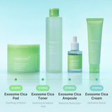 Medicube Exosome Cica Calming Cream jar, a soothing face care product with a light, creamy texture and calming ingredients.