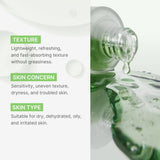 Medicube Exosome Cica Calming Ampoule in a clear glass bottle with a dropper, designed for soothing and nourishing skin.