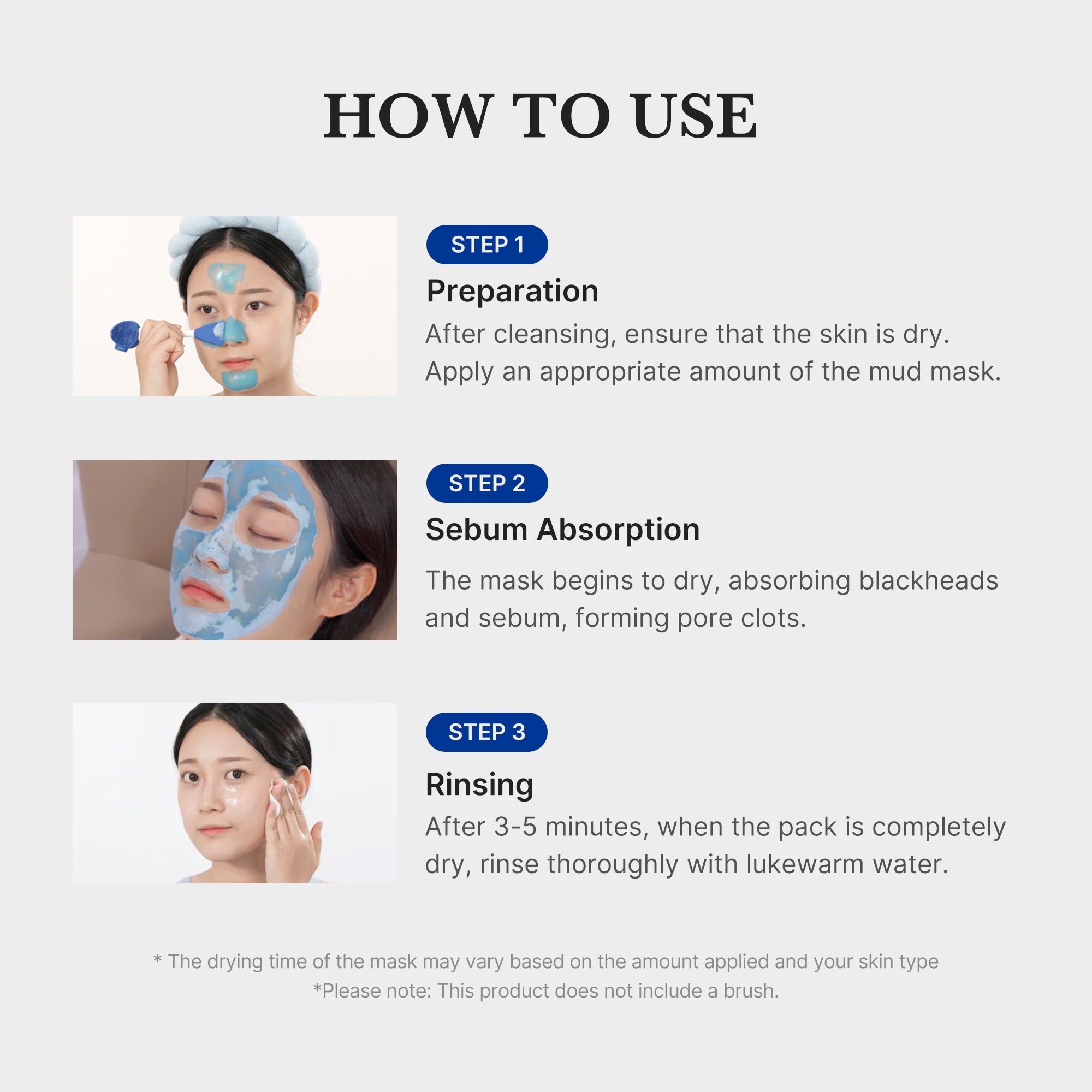 Zero Pore Blackhead Mud Mask - SKINZA