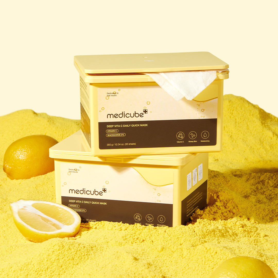 Deep Vita C Daily Quick Masks for deep line anti-aging, featuring brightening and revitalizing skincare from SHOPIFY_ME.