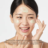 Arencia Fresh Green Rice Mochi Cleanser for face care, showing the cleanser tube with green rice mochi extract in a clean design.