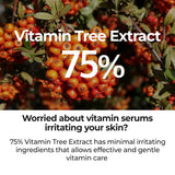 Numbuzin No.5 Goodbye Blemish Serum in a clear glass bottle with dropper, showing the serum's smooth texture and branding.