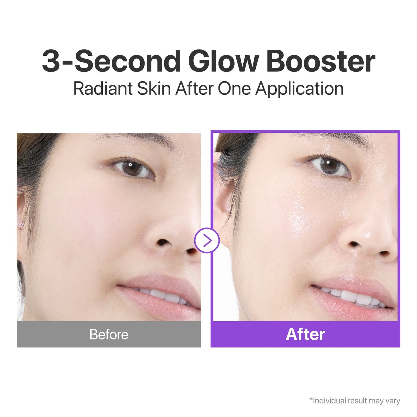 Numbuzin No.9 NAD+ PDRN Glow Boosting Toner bottle with clear label and sleek design, showcasing skincare product for radiant skin.
