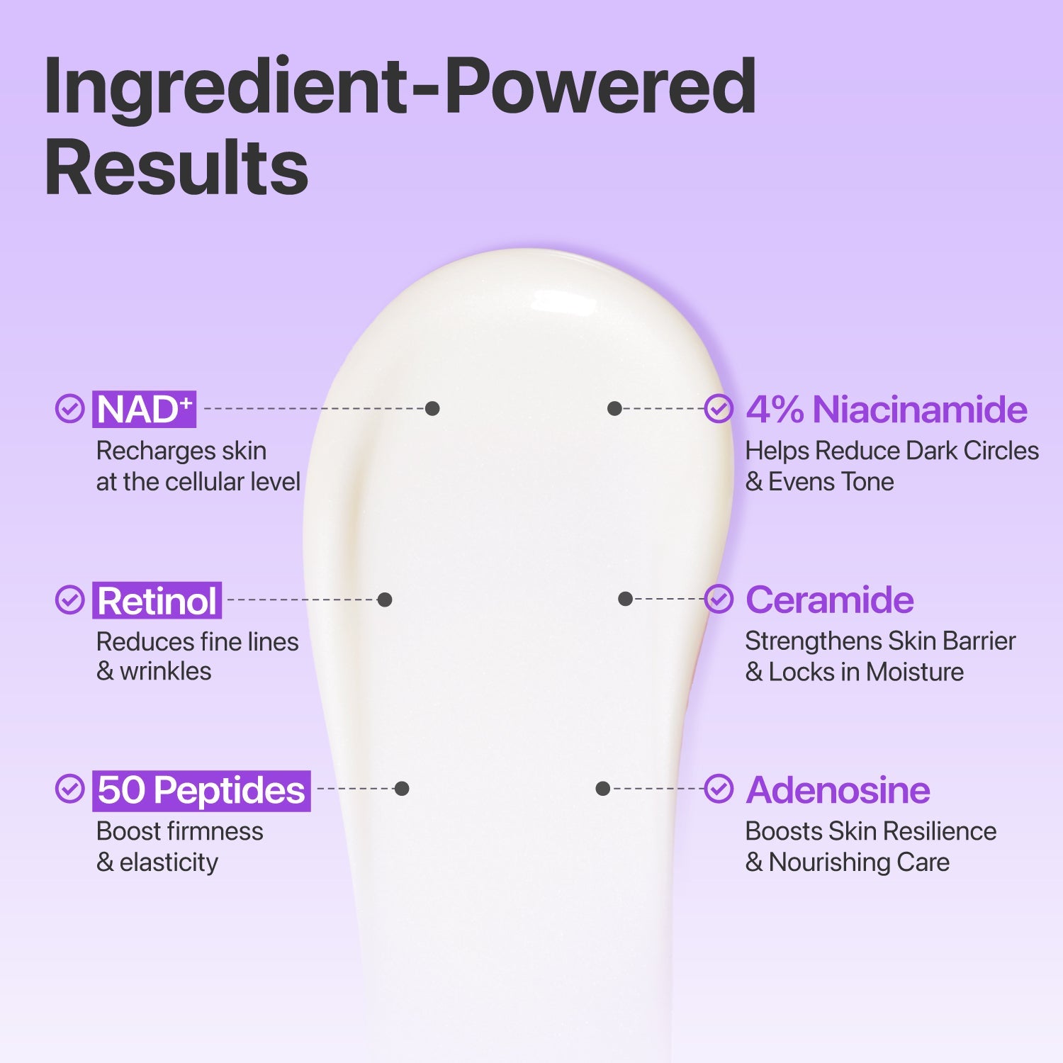 Numbuzin No.9 NAD+ Retinol Volumetox Eye Cream in a sleek jar, specialized eye treatment for reducing puffiness and signs of aging.
