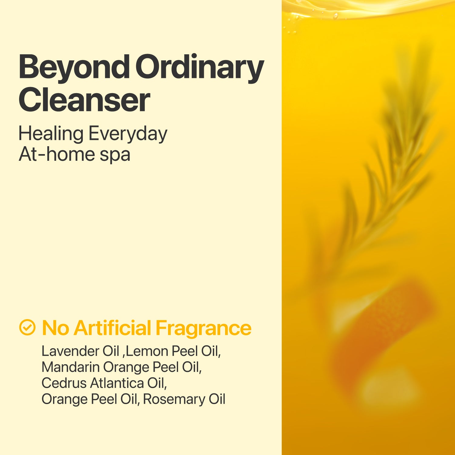 Numbuzin No.5 Glutathione C Facial Spa Cleansing Oil, a gentle cleanser with brightening ingredients, visible in the bottle.