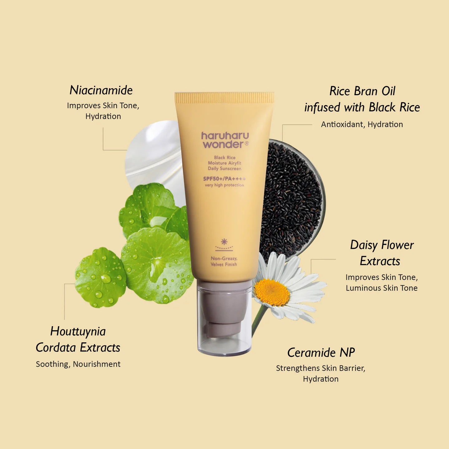 Moisture Airyfit Daily Sunscreen SPF50+ - SKINZA