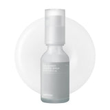 Celimax Dual Barrier Skin Boosting Serum in a dropper bottle, showcasing the serum's smooth texture and sleek packaging.