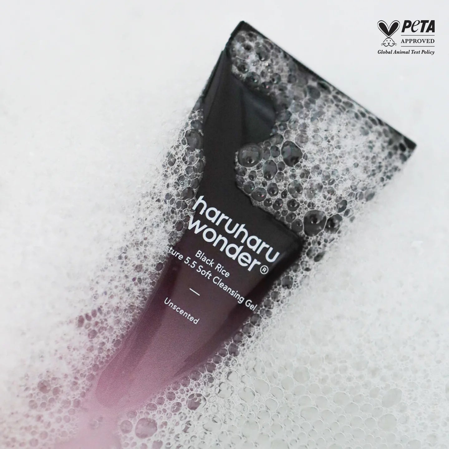Black Rice  Moisture 5.5 Soft Cleansing Gel / Unscented - SKINZA
