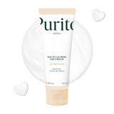 Purito Seoul Oat Calming Gel Cream for face care, featuring a soothing, lightweight gel texture in a white jar.