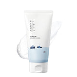 ROUND LAB 1025 Dokdo Cleanser 150ml in a clear bottle with a white pump, showing the gentle, foaming facial cleanser.