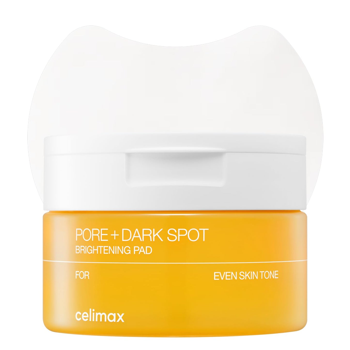 celimax Ji.Woo.Gae exfoliating face pads for pores and dark spots with natural ingredients, shown in a close-up image.