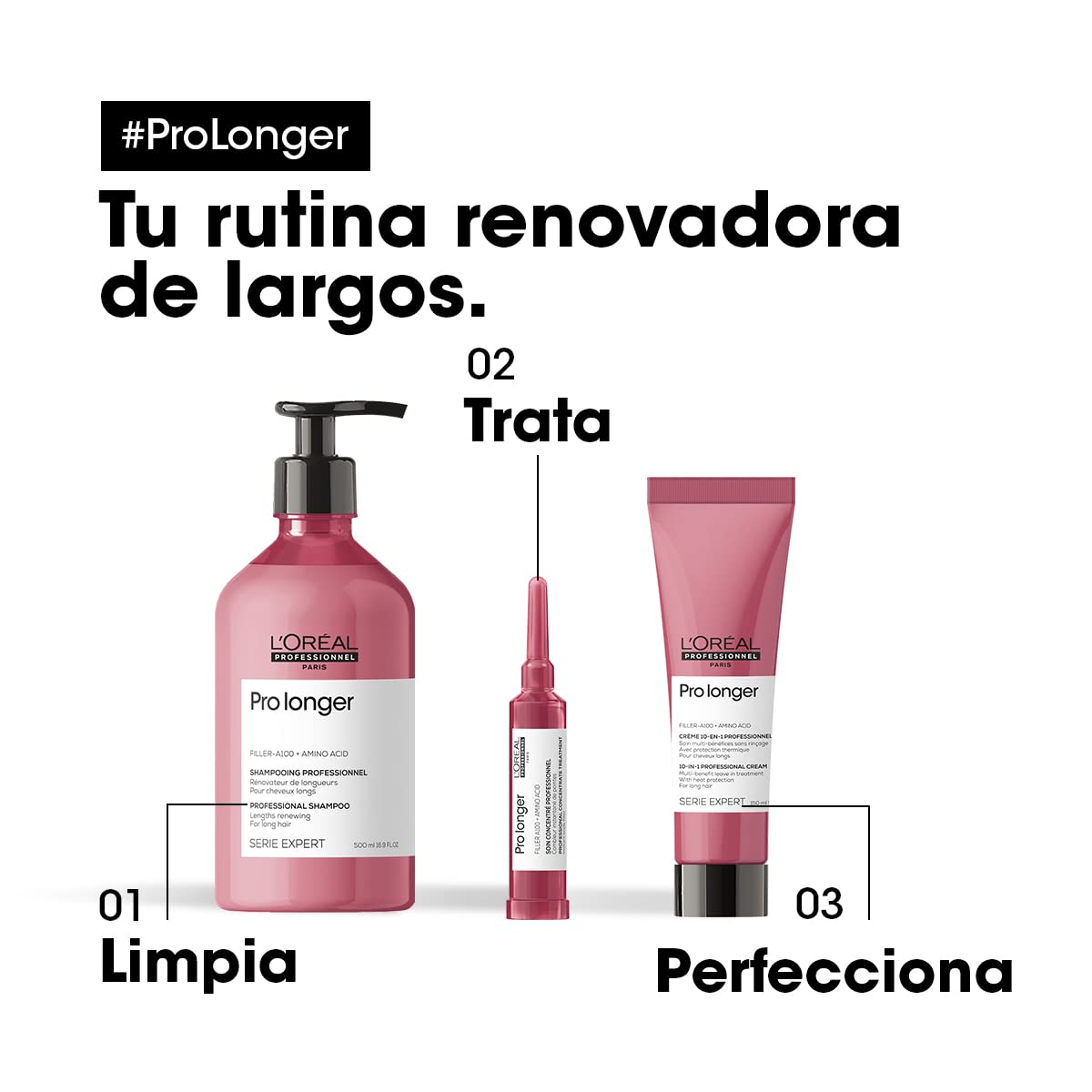 L'Oreal Serie Expert Pro Longer Shampoo 1500ml