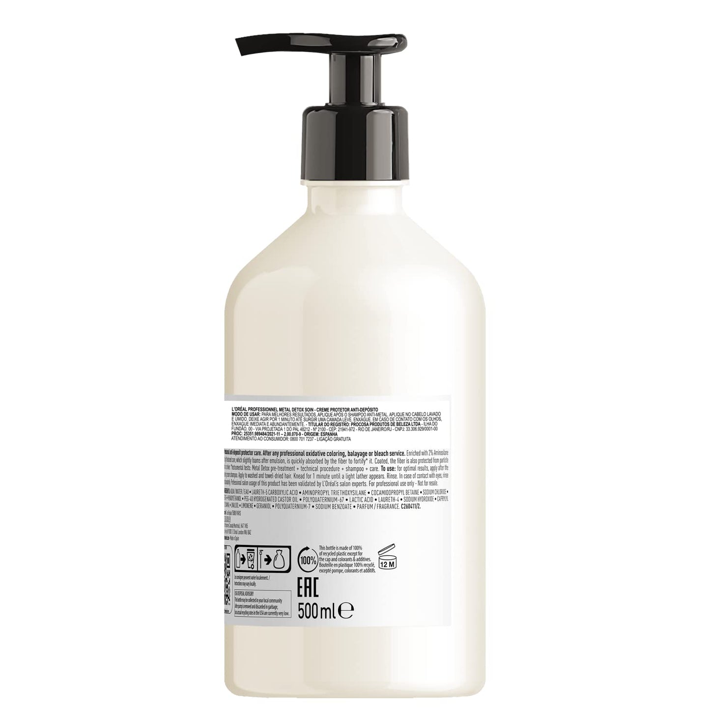 L'Oréal Paris Detox Conditioner 500 ml