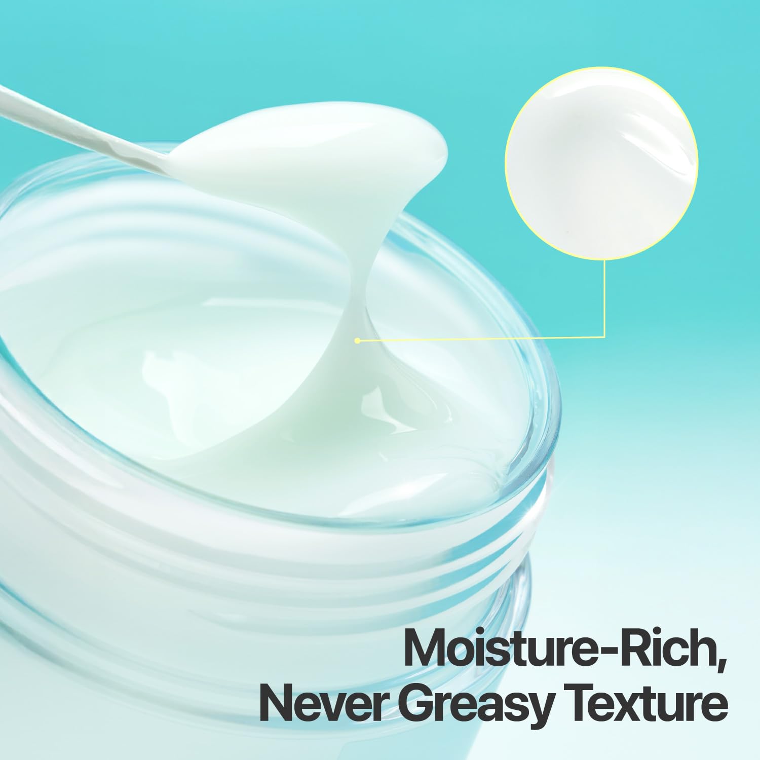 numbuzin No.1 Cream with Panthenol B5 for soothing, moisturizing skincare in a creamy texture, displayed in a white jar.