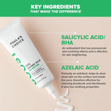 SKINZA Paula's Choice 10% Azelaic Acid Booster bottle with pump dispenser and clear label on white background