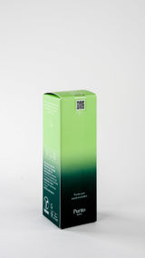 Purito Centella Unscented Serum bottle with dropper, clear glass, and label, showcasing natural skincare for sensitive skin.