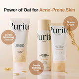 Purito Seoul Oat In Calming Gel Cream face care product in a jar, showcasing its soothing and hydrating gel texture.
