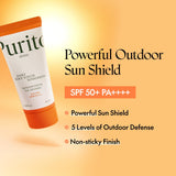 Purito SEOUL Daily Soft Touch Sunscreen in a white tube with SPF protection, designed for daily skin hydration and sun defense.
