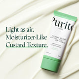 SKINZA PURITO Wonder Releaf Centella Daily Sun Lotion SPF50+ PA++++ sunscreen tube with white and green packaging