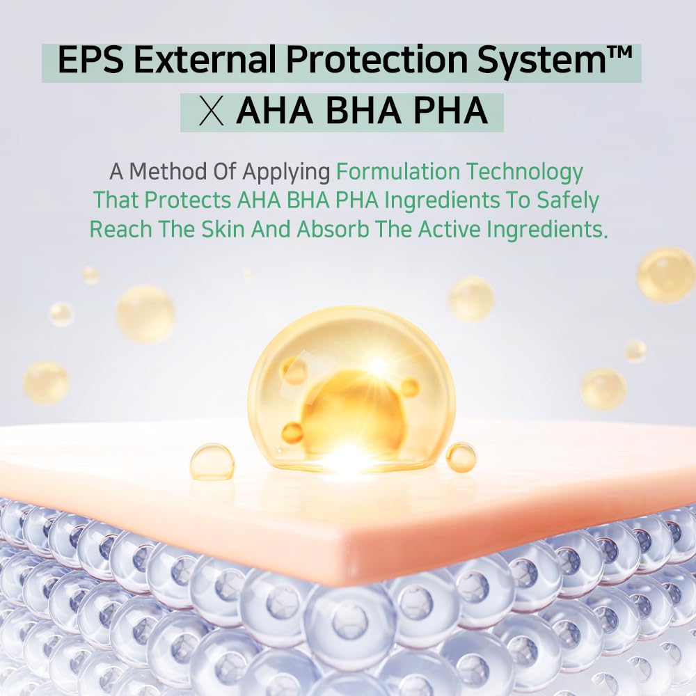APLB AHA BHA PHA Centella Facial Cream in a jar, showing the creamy texture and clean packaging with green accents.