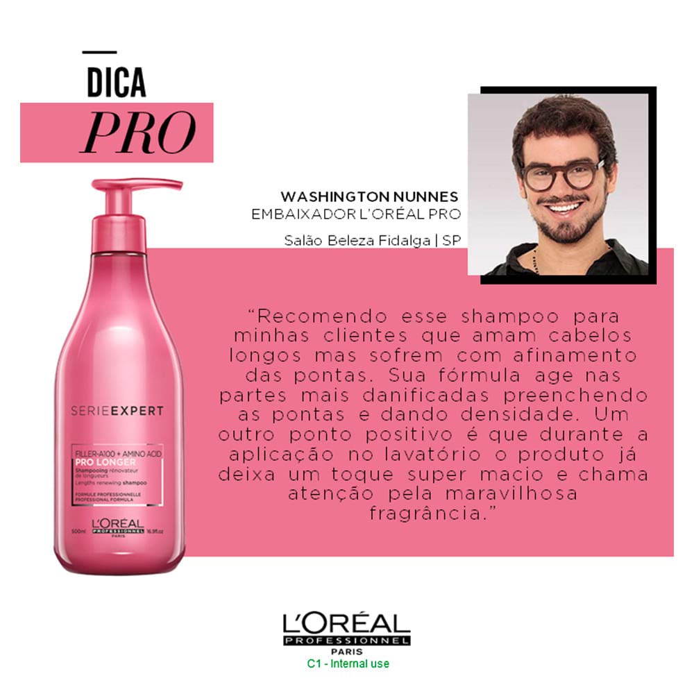 L'Oreal Serie Expert Pro Longer Shampoo 1500ml