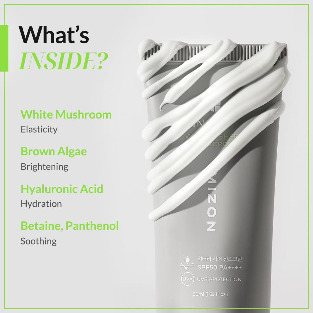 MIZON INOUT WATERY SHEER SUNSCREEN SPF 50 PA++++ (50 ml)