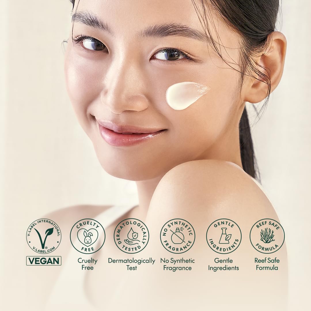 SKINZA PURITO Wonder Releaf Centella Daily Sun Lotion SPF50+ PA++++ sunscreen tube with white and green packaging.