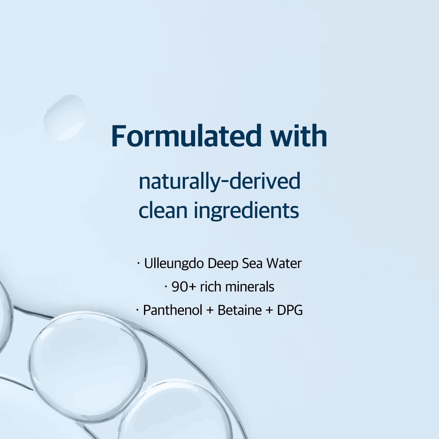 ROUND LAB 1025 Dokdo Ampoule 45g in clear glass bottle with dropper, featuring a light, translucent serum inside.