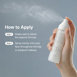 Dr. Althea 345 Relief Cream toner mist bottle with a spray nozzle, featuring a sleek white design and product label.