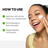 ROUND LAB Birch Juice Moisturizing UV LOCK SPF 50 sunscreen tube with white and green packaging and product label visible.
