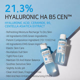 APLB Hyaluronic Acid Ceramide HA B5 Facial Toner bottle with clear label and pump dispenser, designed for hydrating skincare.