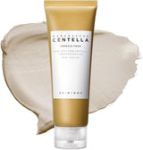 SKINZA Madagascar Centella Ampoule Foam 125ml, gentle facial cleanser with Centella extract for soothing skin care.