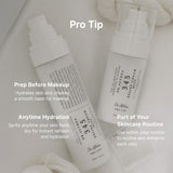 Dr. Althea 345 Relief Cream toner mist bottle with clear label, spray nozzle, and white cap, showing the skincare product design.