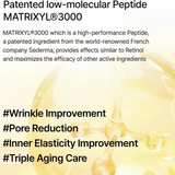Celimax Retinal Tightening Booster for pore clearing, anti-wrinkle, and pore care, showing a skincare product bottle.
