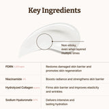 SKINZA Dr.Reju-All Advanced PDRN Rejuvenating Cream jar showing the cream's smooth texture and product label.