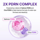 CENTELLIAN 24 PDRN Glowing Eye Patch for eye care, featuring a soothing, luminous design to reduce puffiness and brighten the eye area.