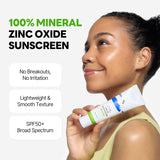 ROUND LAB Birch Juice Moisturizing UV LOCK SPF 50 sunscreen tube with protective cap, showcasing natural ingredients and branding.