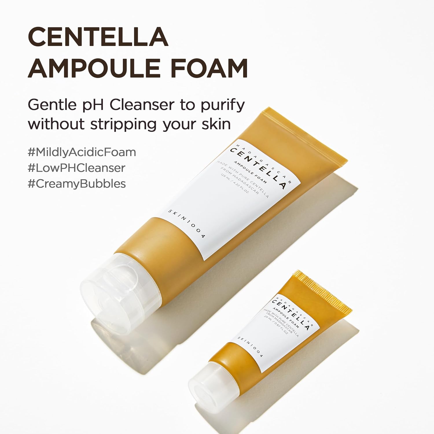 SKINZA SKIN1004 Madagascar Centella Travel Kit with skincare bottles and containers in a compact travel case.