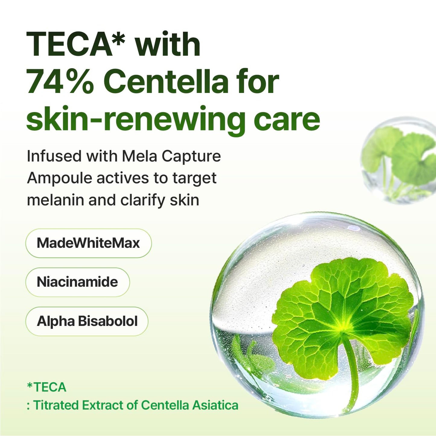 CENTELLIAN 24 Madeca Mela Capture Ampoule Pad showing a close-up of soft face pads with a white and pink design.