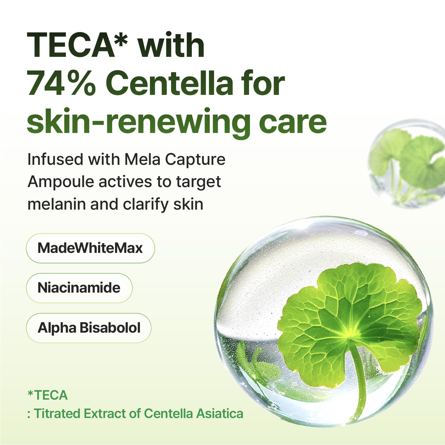 CENTELLIAN 24 Madeca Mela Capture Ampoule Pad showing a close-up of soft face pads with a white and pink design.
