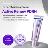 CENTELLIAN 24 Expert Madeca Cream active renew PDRN, a skincare cream with PDRN for skin regeneration and rejuvenation.
